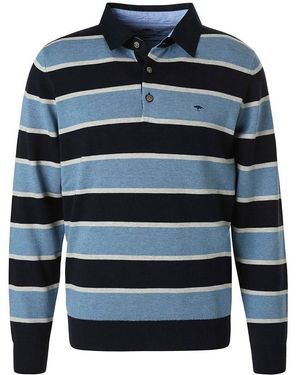 Fynch-Hatton Herren Pullover Gestreift - Blau