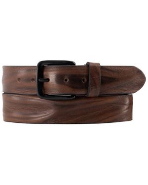 Lindenmann Herren Gürtel Glattleder - Braun