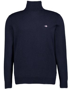 GANT Herren Pullover Unifarben - Blau