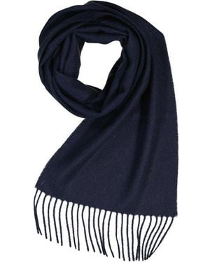Hackett Herren Schal Kaschmir - Blau