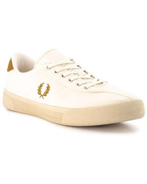 Fred Perry Herren Sneaker Textil - Weiß