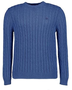 Superdry Herren Pullover Unifarben - Blau