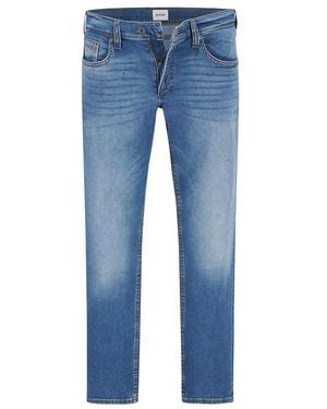 Mustang Herren Jeans Straight Fit - Blau