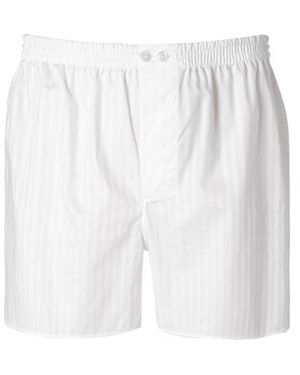 Zimmerli of Switzerland Herren Boxershort Baumwolle - Weiß