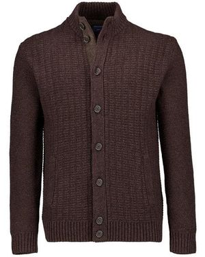 Olymp Herren Pullover Unifarben - Braun