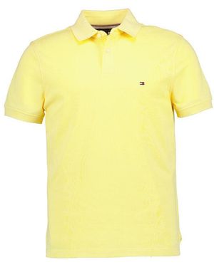 Tommy Hilfiger Herren Polo-Shirt - Gelb