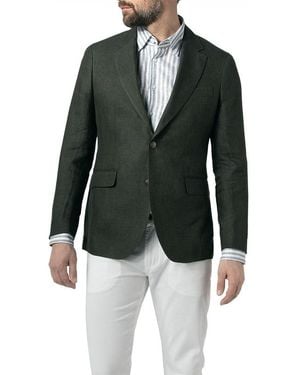 Hackett Herren Sakko Meliert - Schwarz