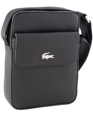 Lacoste Herren Taschen/Gepäck Kunstleder - Schwarz