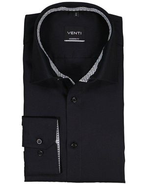 Venti Herren Hemd - Schwarz