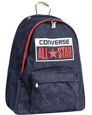 Converse Herren Rucksack Baumwolle/Textil - Blau