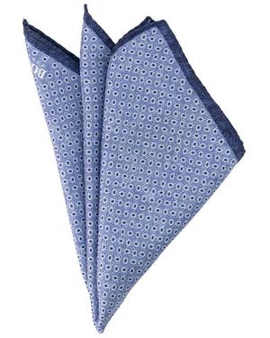BOGGI Herren Einstecktuch Gemustert - Blau