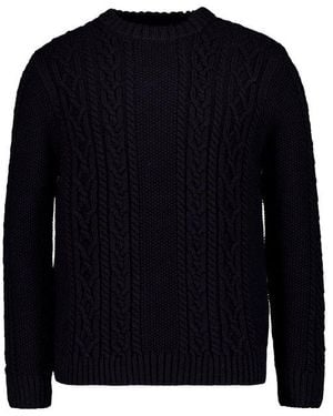 Superdry Herren Pullover Unifarben - Blau