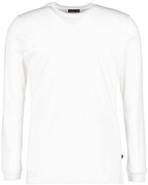 Van Laack Herren Longsleeve - Weiß