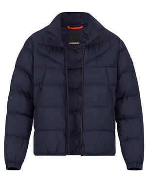 Napapijri Herren Jacken Unifarben - Blau