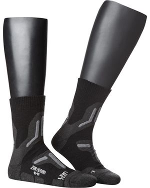 Uyn Herren Trekkingsocken Merinowolle Unifarben - Schwarz
