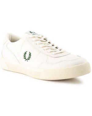 Fred Perry Herren Sneaker Glattleder - Weiß
