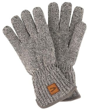 Camel Active Herren Handschuhe Textil Meliert - Grau