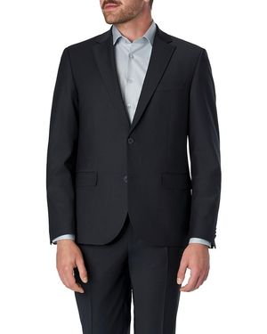 Bugatti Herren Sakko Schurwoll-Stretch - Blau