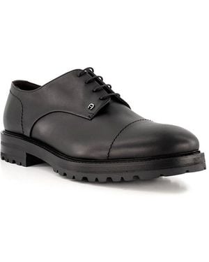 Aigner Herren Derby Glattleder - Schwarz