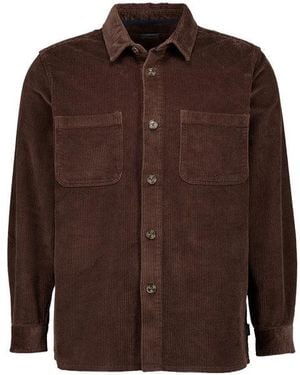 Fynch-Hatton Herren Overshirt - Braun
