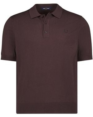 Fred Perry Herren Polo-Shirts - Rot