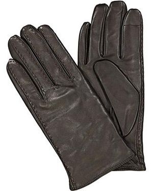 Joop! Herren Handschuhe Lammleder - Grau