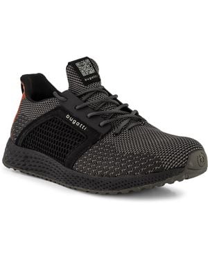 Bugatti Herren Sneaker Textil & Canvas - Schwarz