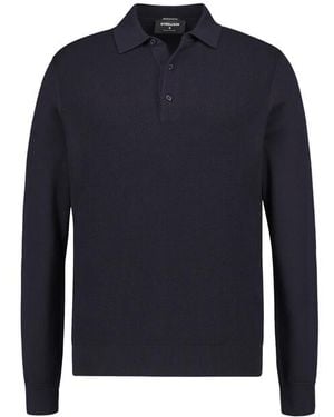 Strellson Herren Pullover Unifarben - Blau