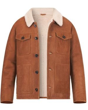 Windsor. Herren Jacken Unifarben - Braun