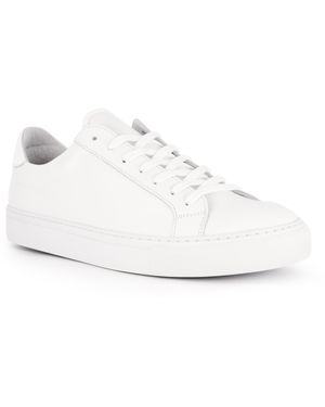 Garment Project Herren Sneaker Glattleder - Weiß