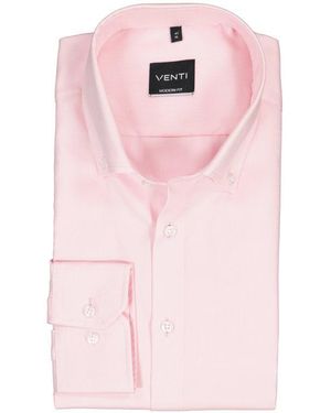Venti Herren Hemd - Pink