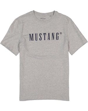 Mustang Herren T-Shirt - Grau