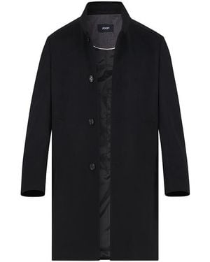 Joop! Herren Mantel Unifarben - Schwarz