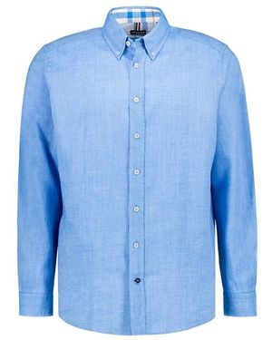 Hechter Paris Herren Hemd - Blau