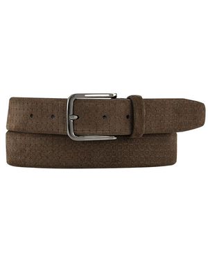 Brax Herren Gürtel Veloursleder - Braun