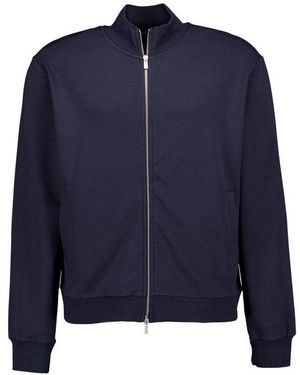 Juvia Herren Pullover Unifarben - Blau