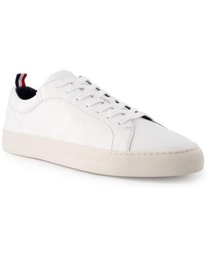 Hechter Paris Herren Sneaker Glattleder - Weiß