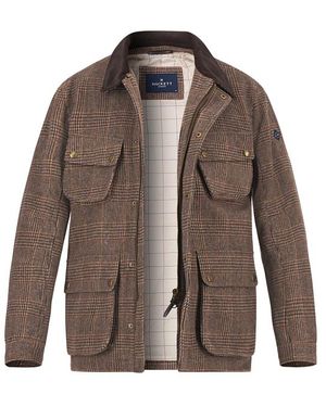 Hackett Herren Jacke Kariert - Braun