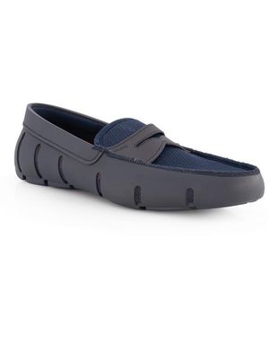 Swims Herren Bootsschuhe Gummi - Blau