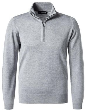 John Smedley Herren Troyer Unifarben - Grau