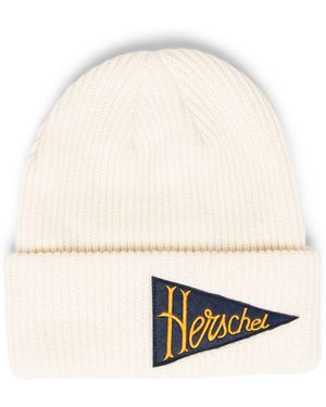 Herschel Supply Co. Rowan Pennant Beanie - Natural