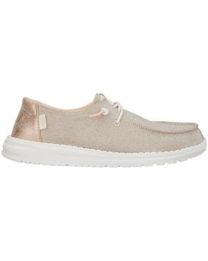 HEYDUDE Wendy Metallic Sparkle - Black