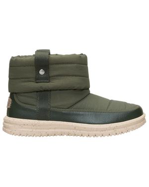 HEYDUDE Camden Cuff Nylon Quilt - Green