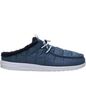 HEYDUDE Wally Slip Camp Nylon - Blue