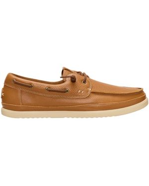 HEYDUDE Harbor Lo Craft Leather - Black
