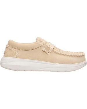 HEYDUDE Wendy Comf Suede Perf - Black