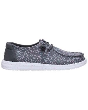 HEYDUDE Wendy Stretch Speckle - Black