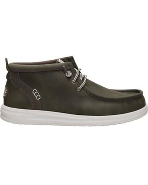 HEYDUDE Wally Mid Gripr Classic - Black