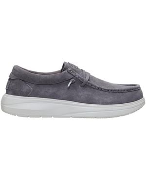 HEYDUDE Wally Comf Suede - Black