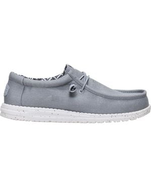 HEYDUDE Wally Stretch Canvas - Black